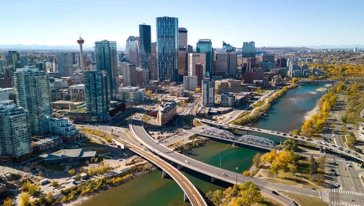 North West Calgary Skyline